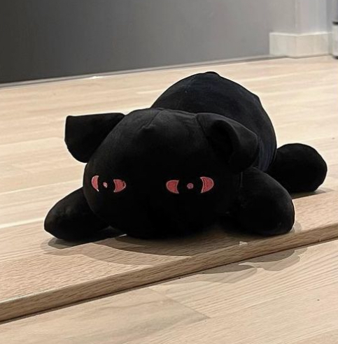 My favorite plushie void the demodog chillin on the floor